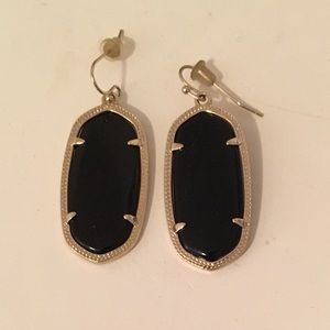 Black Kendra Scott Earrings